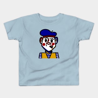 Pop Art Mime Kids T-Shirt